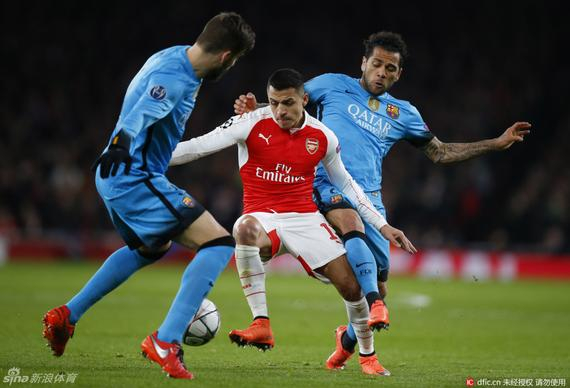 阿森纳vs斯旺西，双方实力差距明显